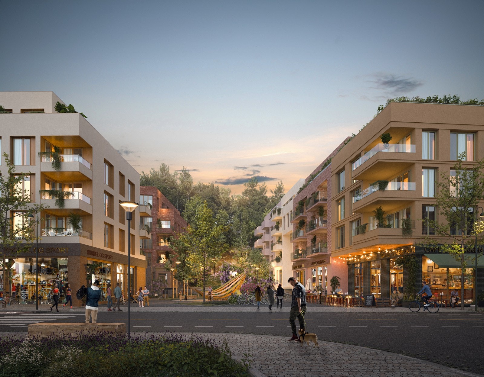 På Stabekk planlegges det omfattende prosjekt FRYD (bildet lånt med tillatelse fra Røisland). Galleribilde