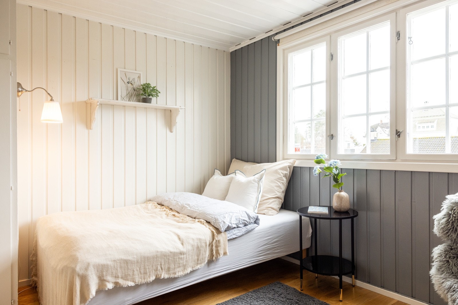 Rommet fungerer utmerket som for eksempel barnerom, gjesterom eller kontor. Galleribilde