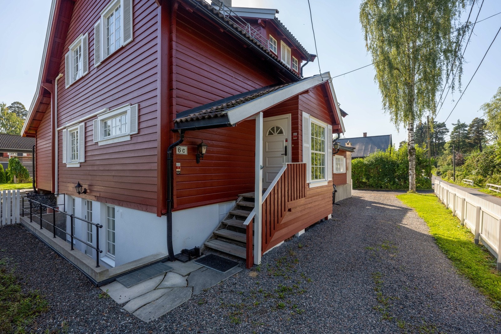 Hyggelig inngangsparti. Galleribilde