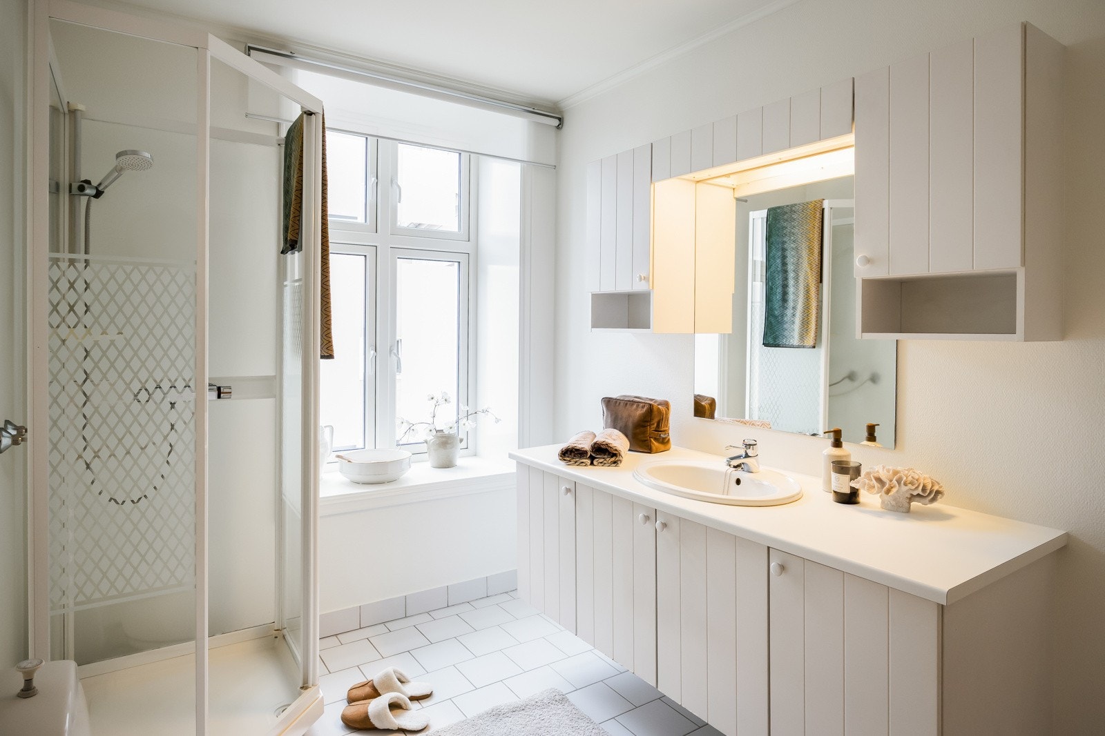 Stort og tiltalende bad på 6,5 kvm. Galleribilde