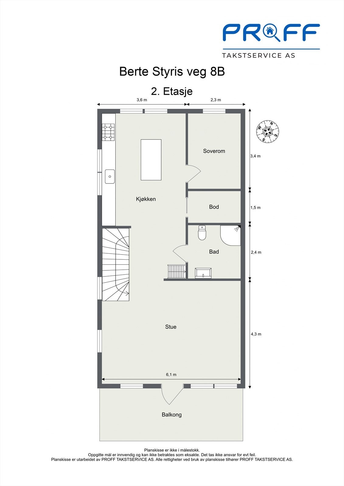 Plantegning 2. etasje. Galleribilde