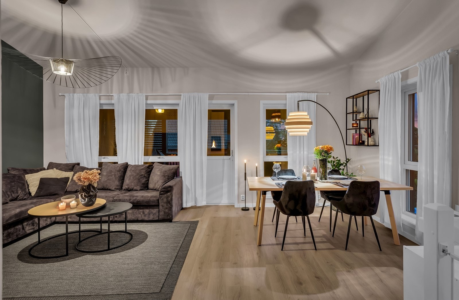 Boligen er fra 2021 og holder en høy standard. Galleribilde