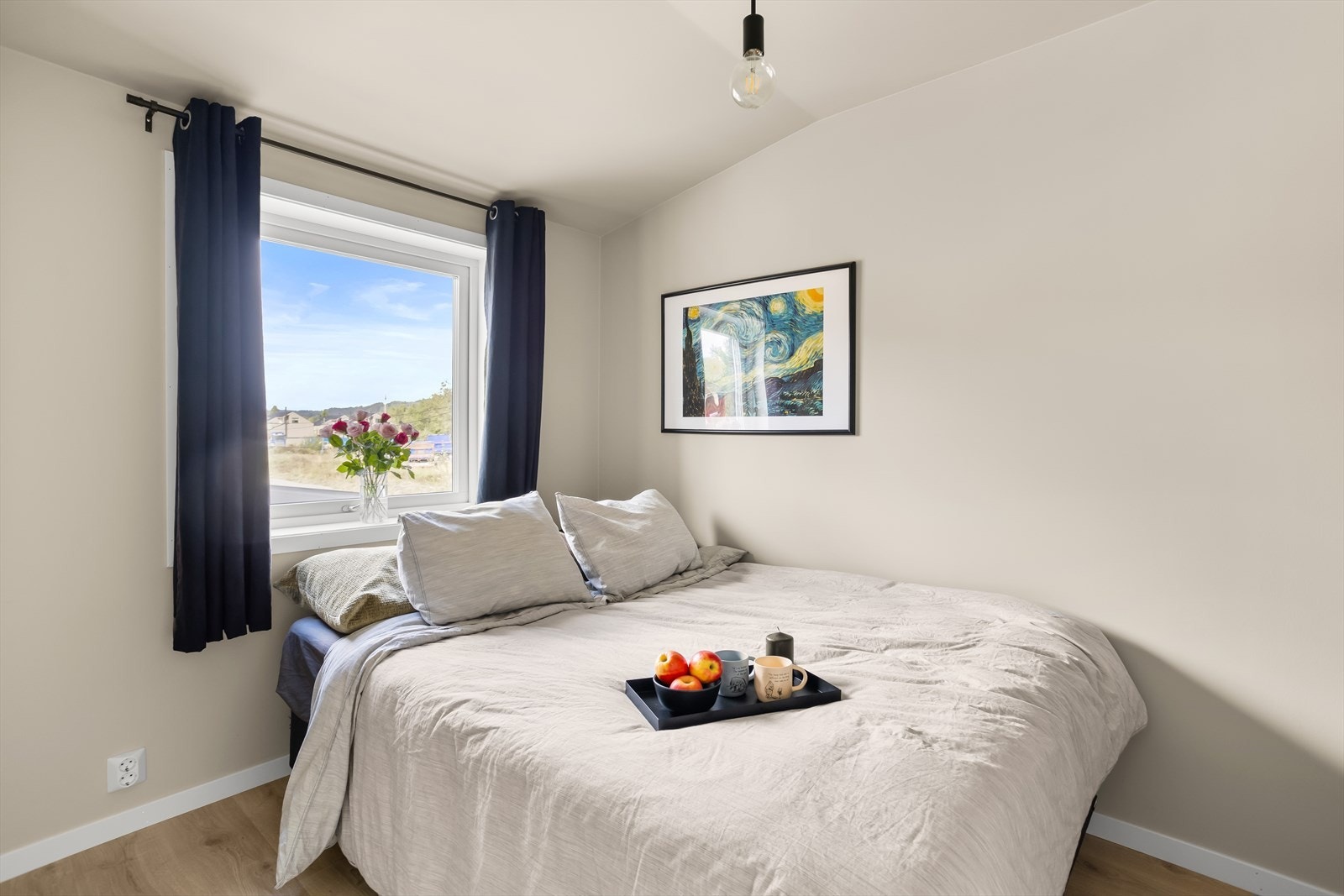 I andre etasje finner man boligens fjerde soverom. Galleribilde