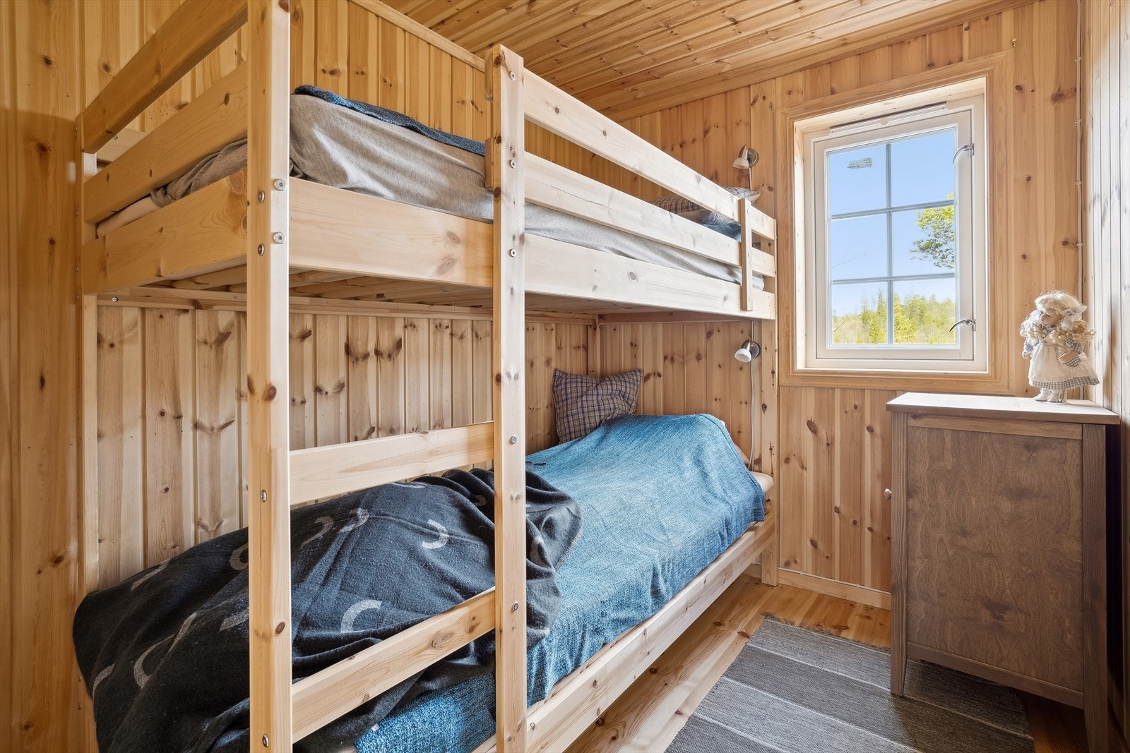 Soverom med køyeseng Galleribilde