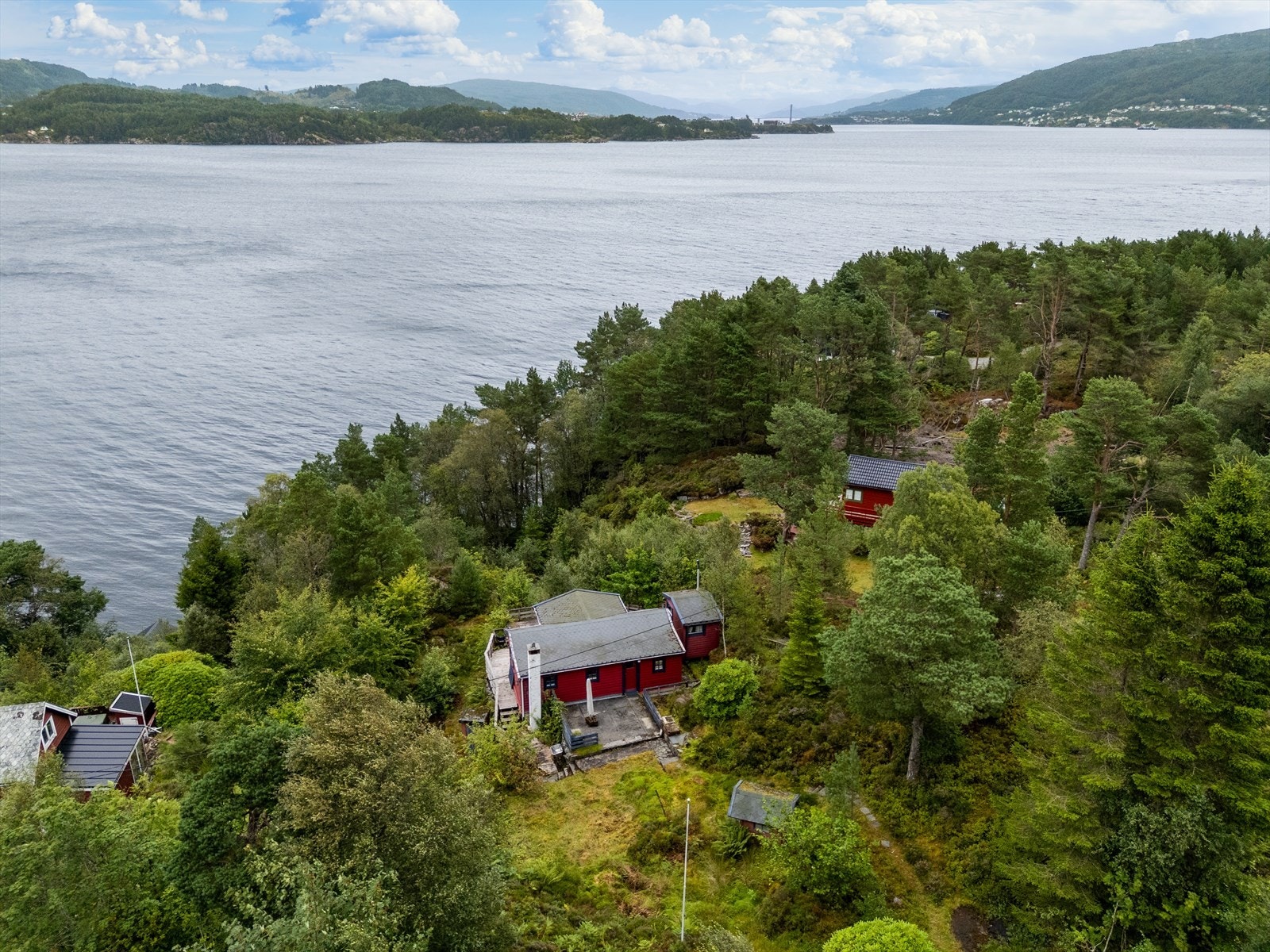 Nydelig sjøutsikt Galleribilde