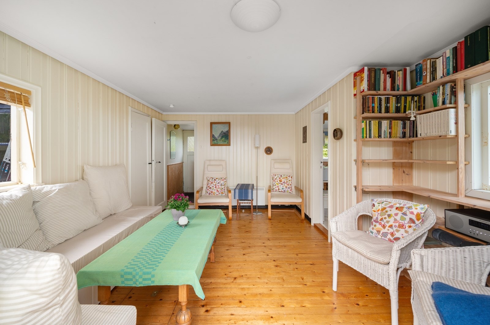 Lys og trivelig stue Galleribilde