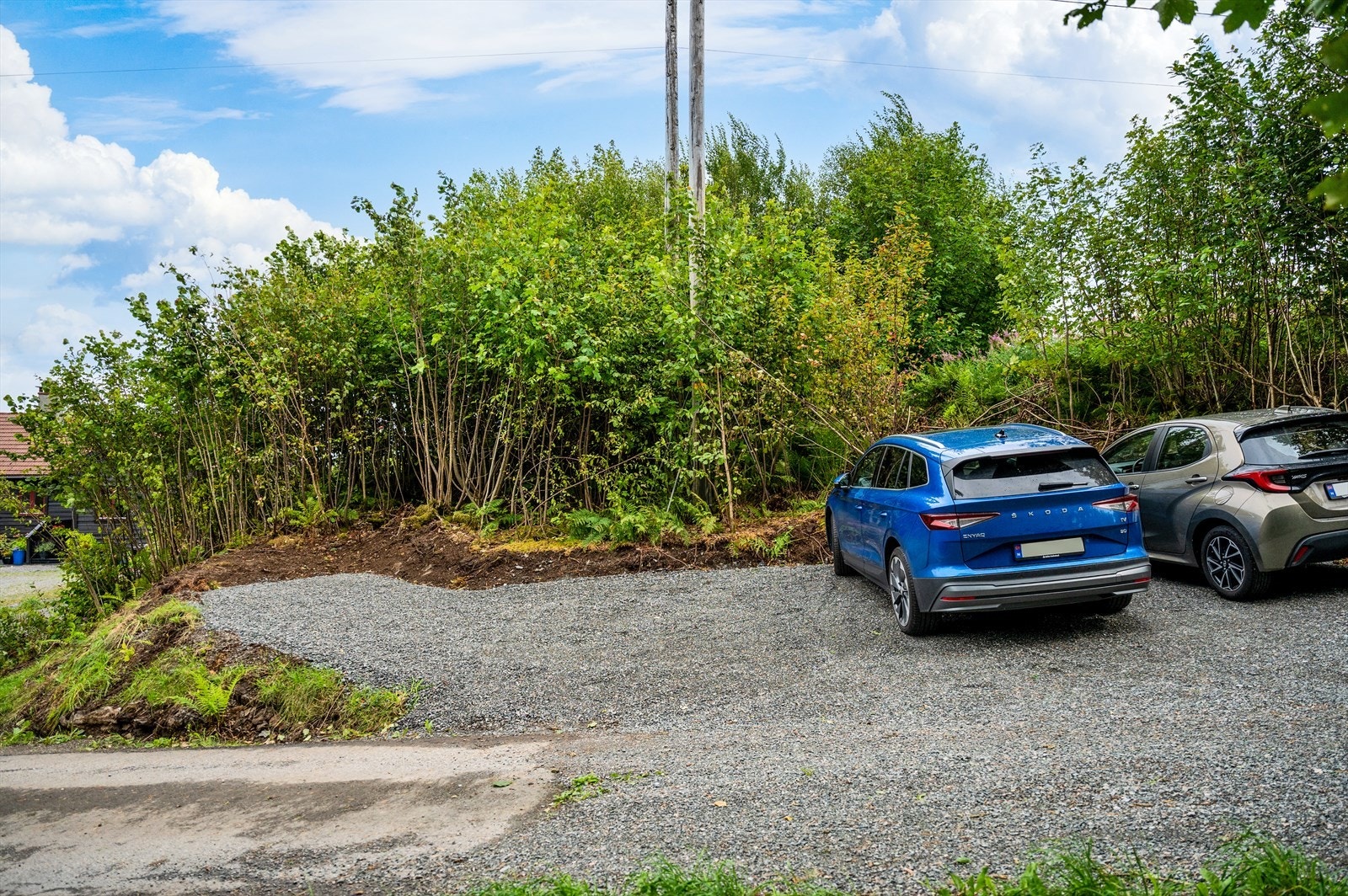 På denne plassen er det tinglyst en parkeringsplass Galleribilde