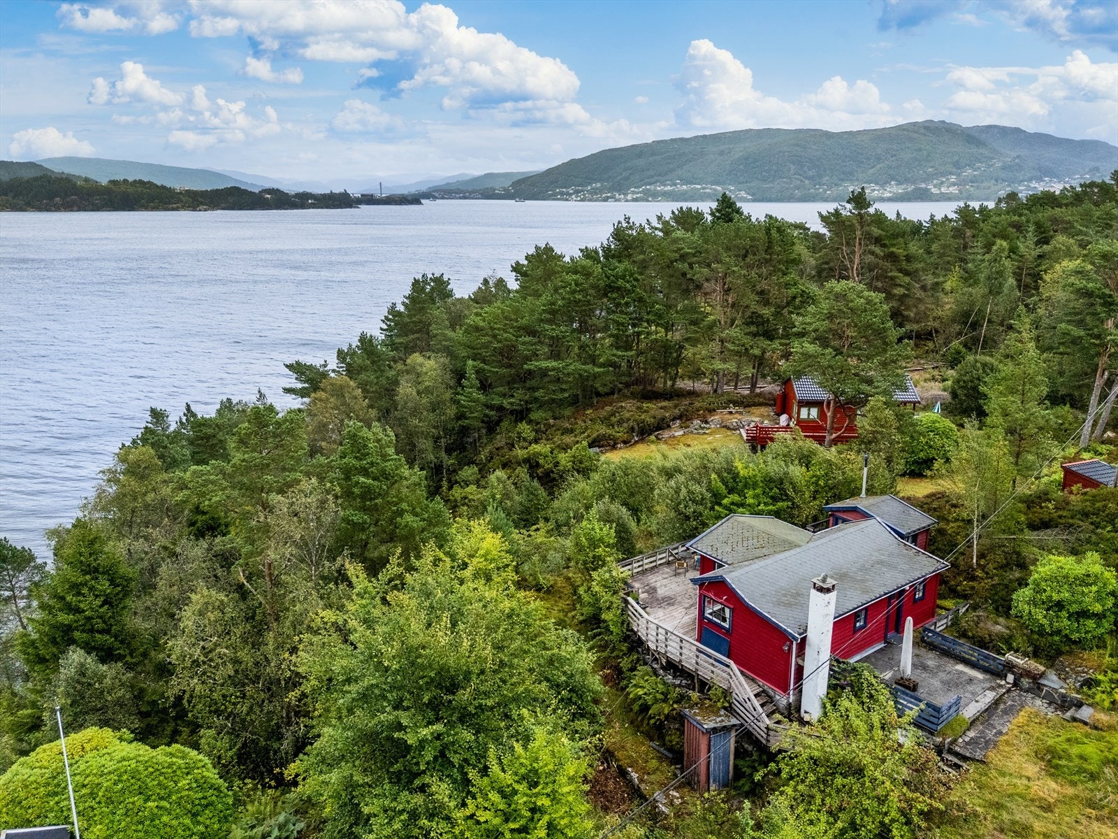 Idyllisk beliggenhet Galleribilde