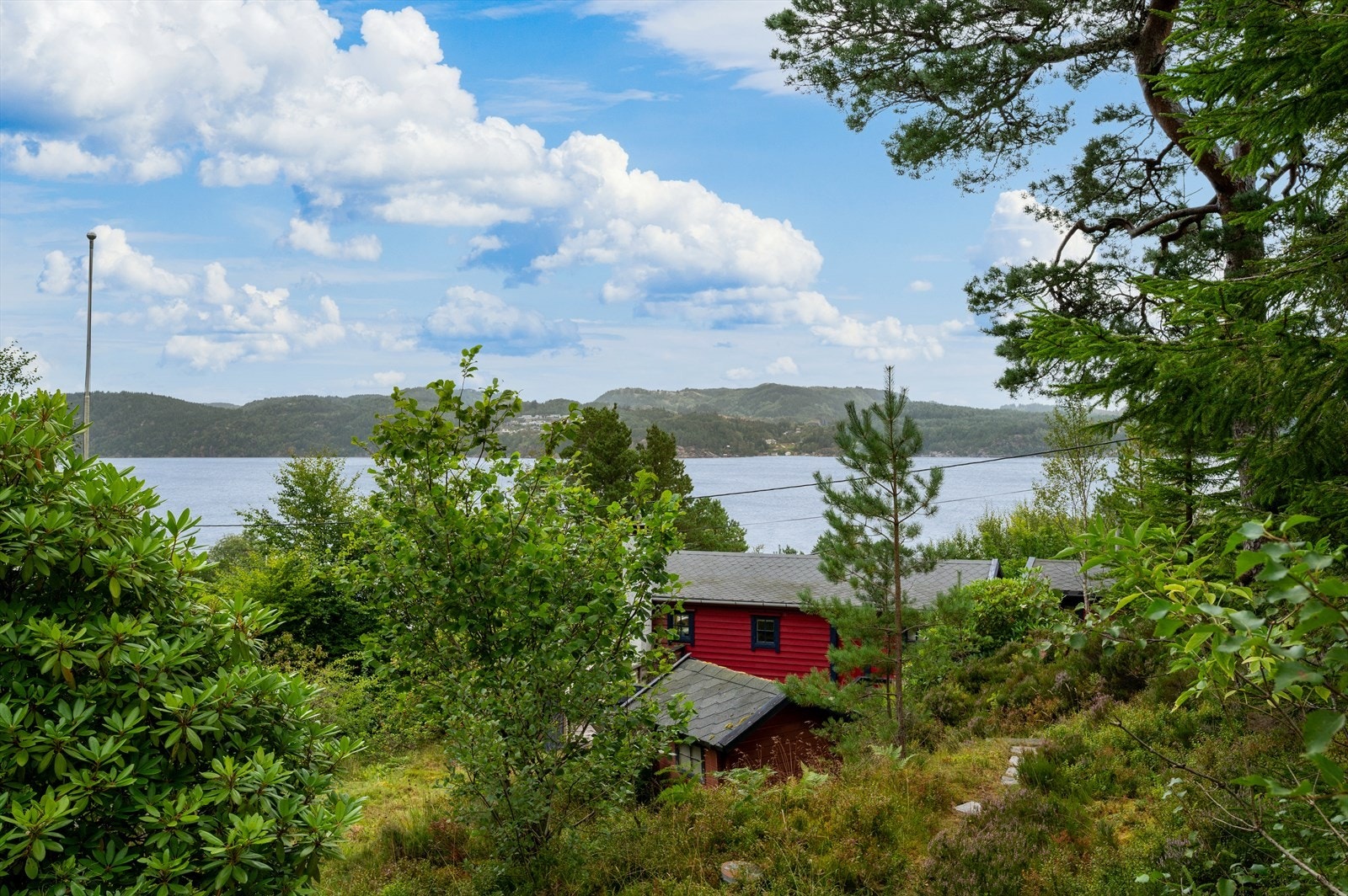 Hytten i bakkant Galleribilde