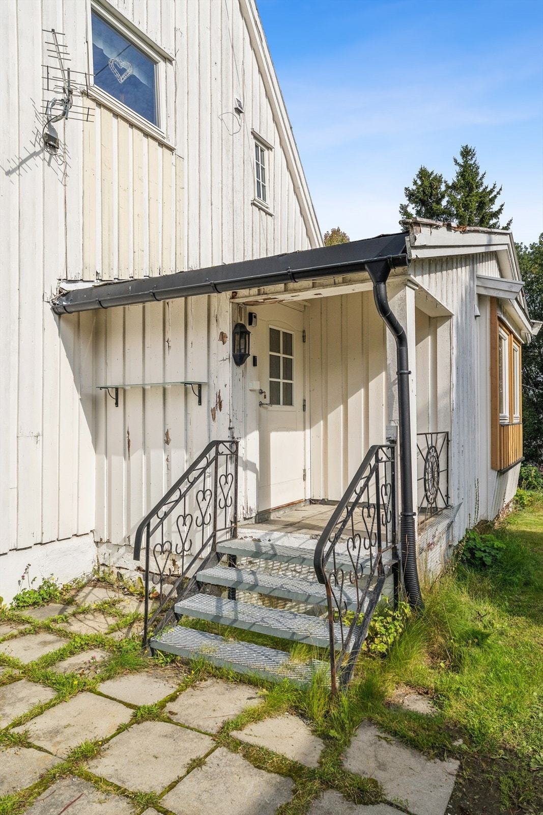 Overbygget inngangsparti Galleribilde