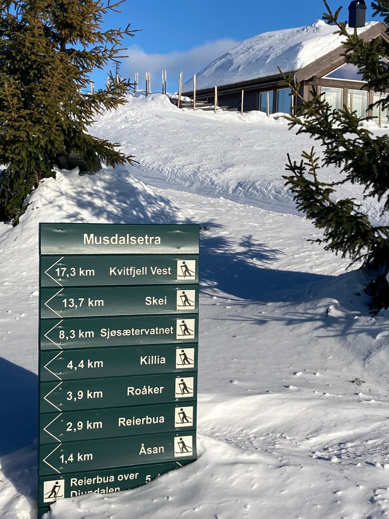 Her er det bare å velge og vrake i skiturer! Galleribilde