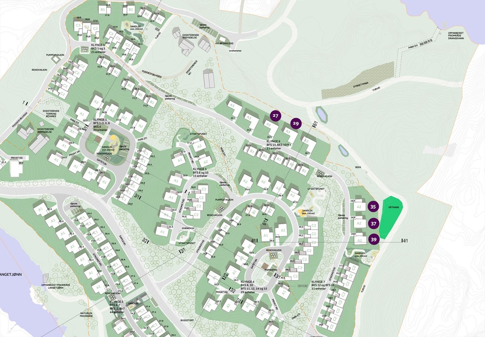 Plankart Galleribilde