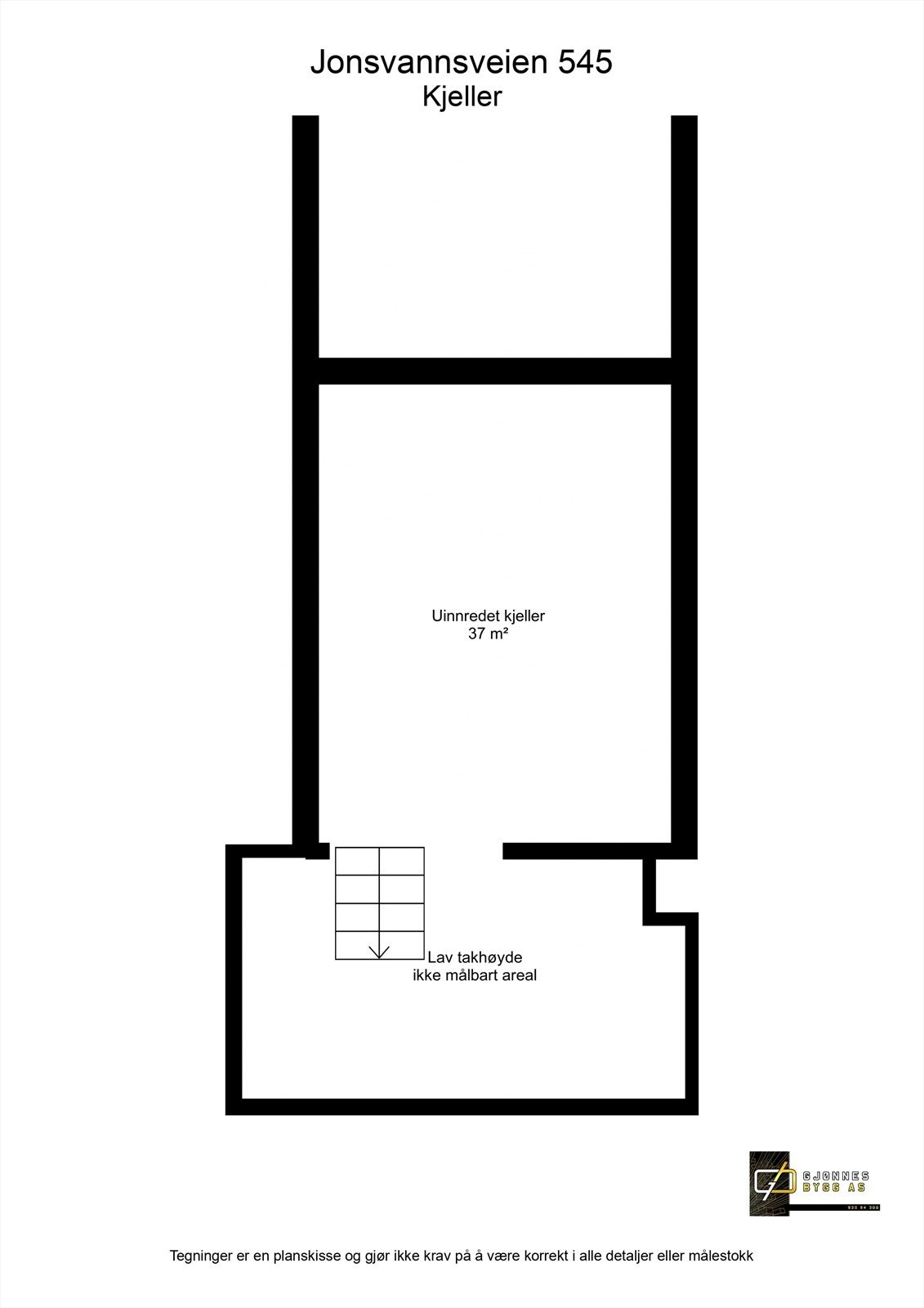 Jonsvannsveien 545 - Kjeller - 2D Floor Plan.jpg Galleribilde