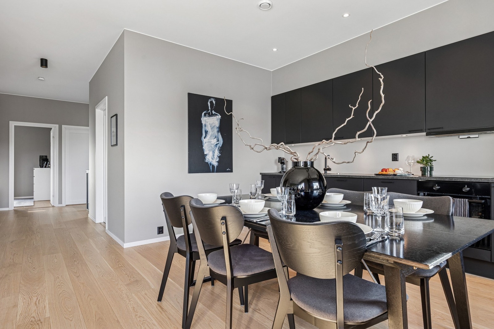 Boligen oppvarmes med fjernvarme. Galleribilde