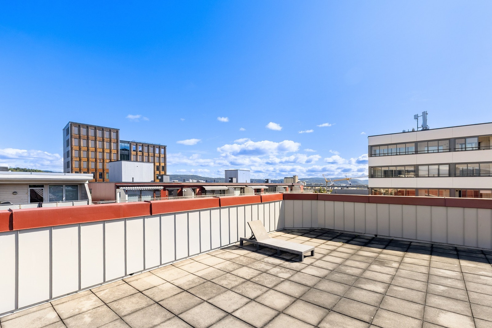 Felles takterrasse. Galleribilde