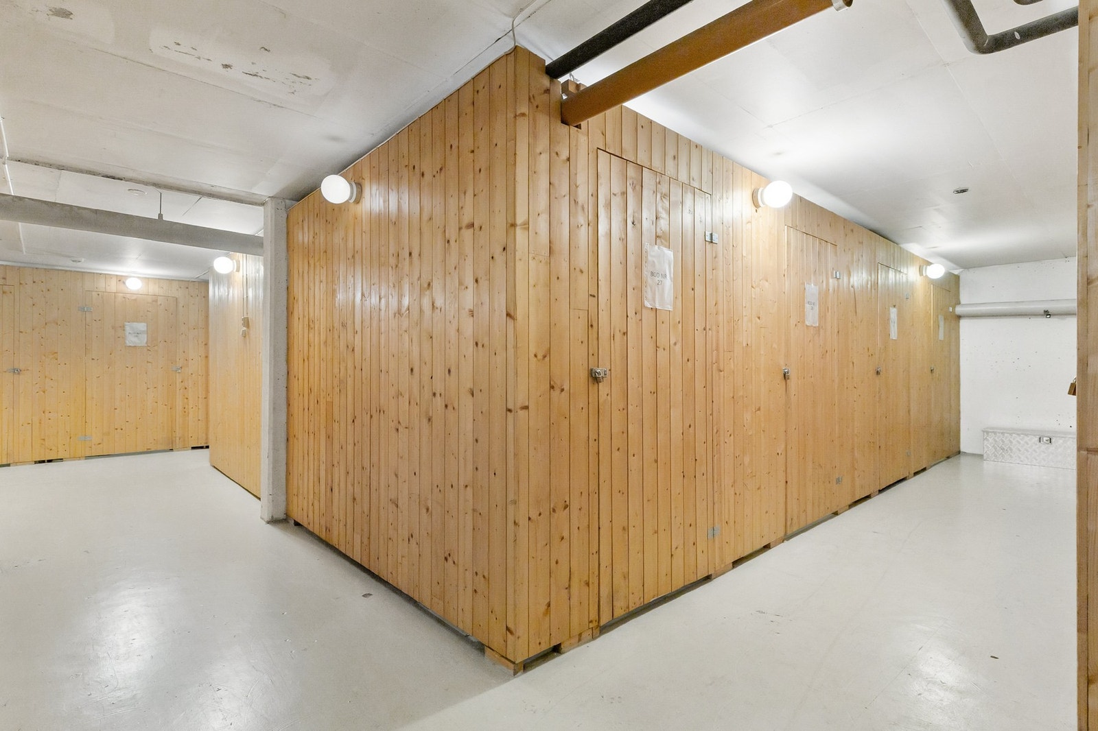Praktisk kjellerbod på ca. 5 m². Galleribilde