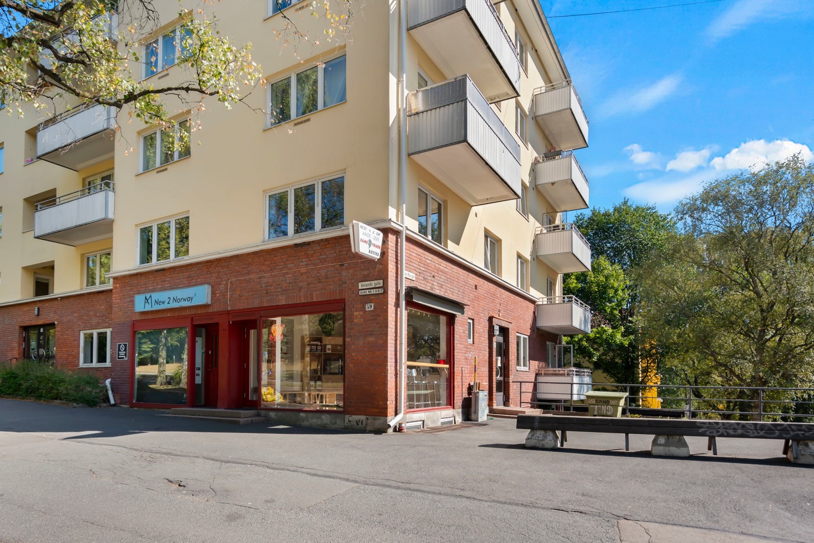 Like ved boligen finner du Hernández Oslo som er en nyåpnet kafé Galleribilde