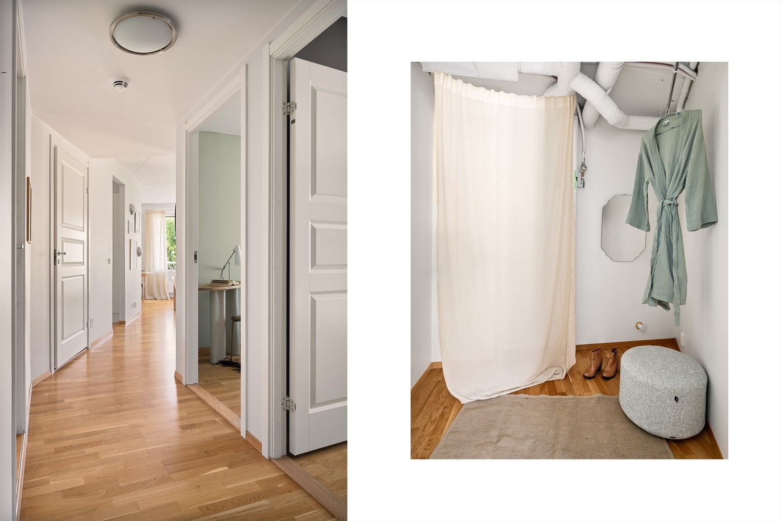 I gangen finner du en egen innvendig bod - perfekt for det du ikke ønsker fremme til enhver tid. Galleribilde