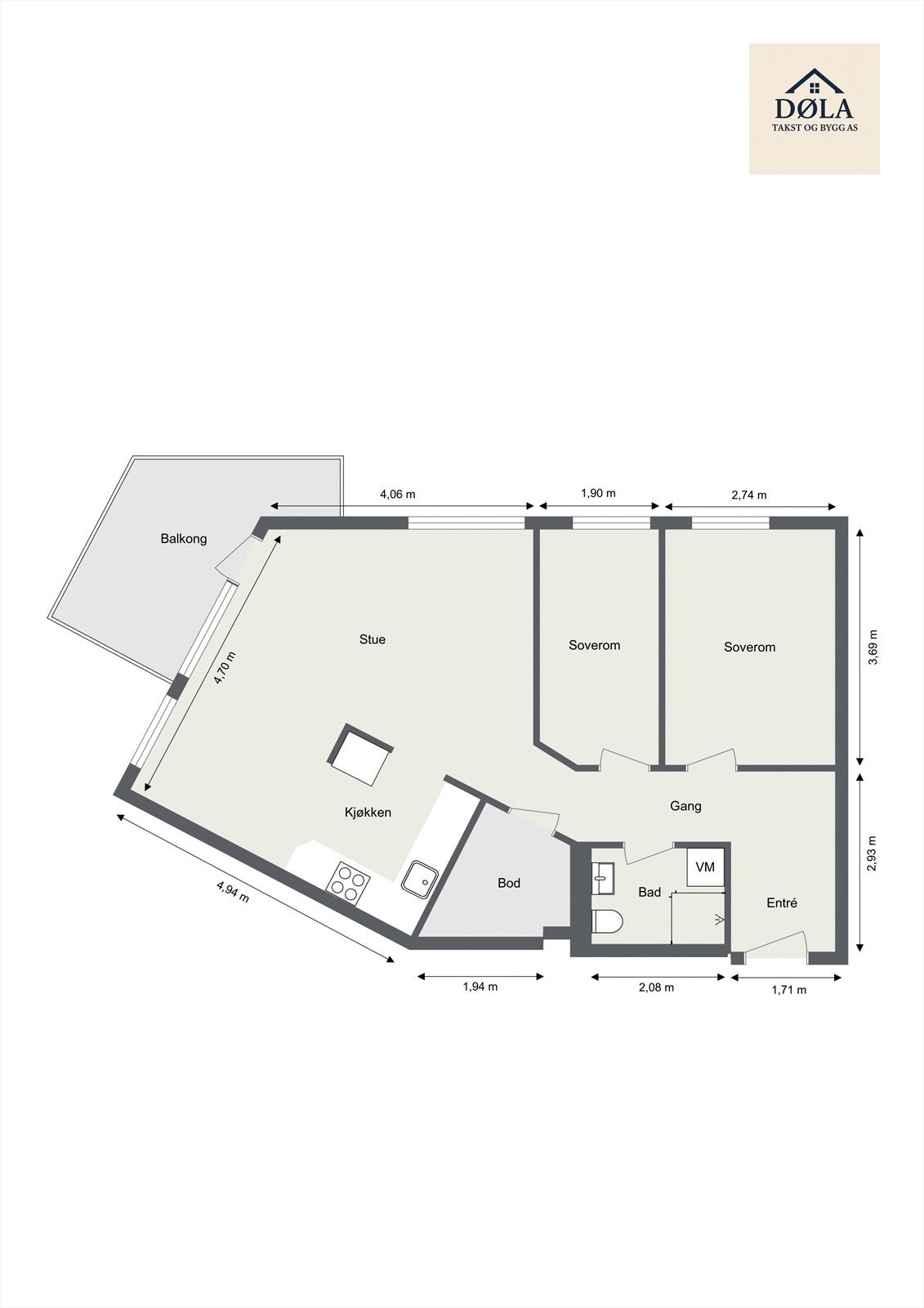 Plantegning. Galleribilde