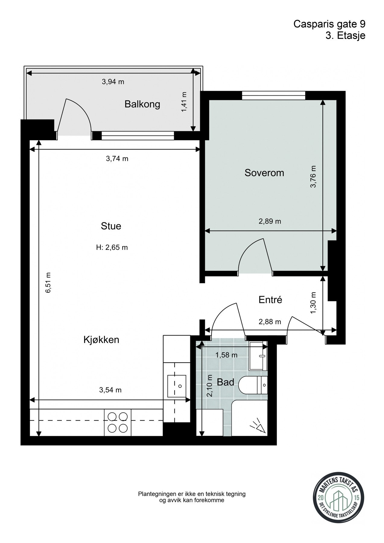 - Plantegning - Galleribilde