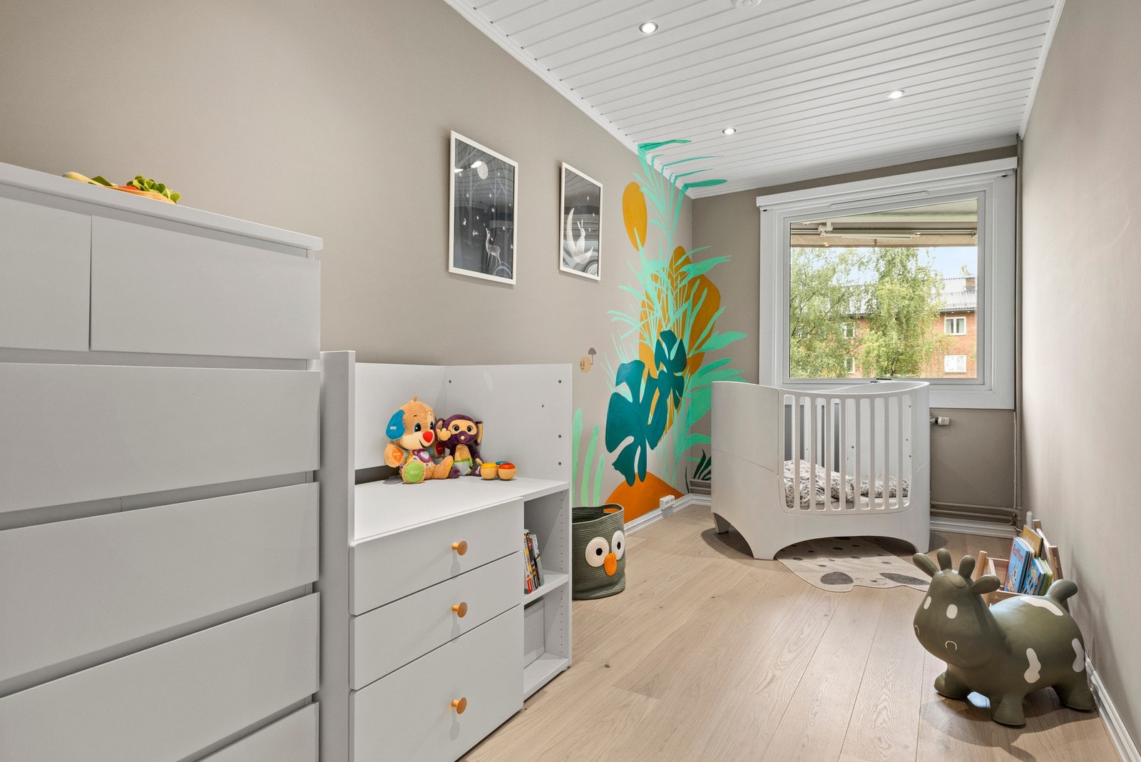 Det siste soverommet har også en god størrelse og passer ypperlig til barnerom Galleribilde