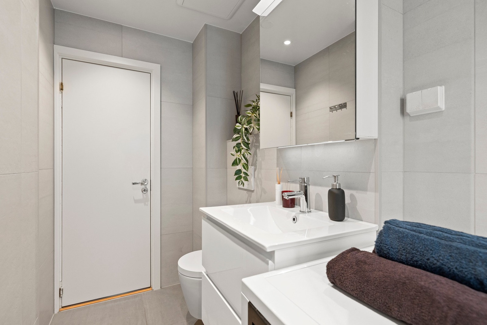 Gulvet har varmekabler for ekstra komfort Galleribilde