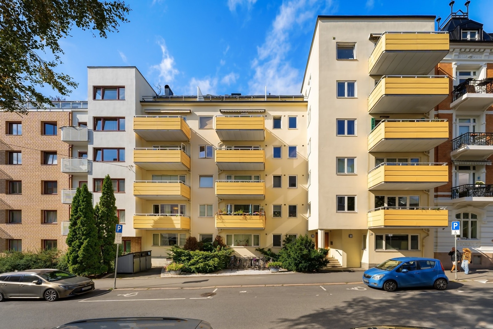 Her bor du sentralt i Vika/Solli plass. Galleribilde