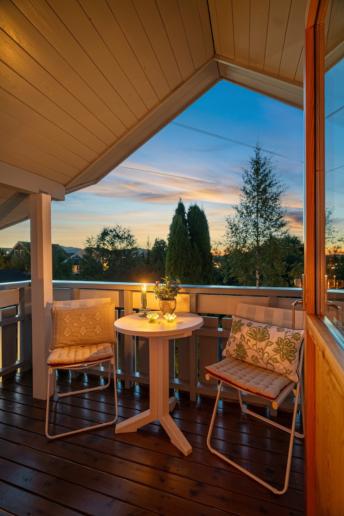 Stemningsbilde balkong loft. Galleribilde