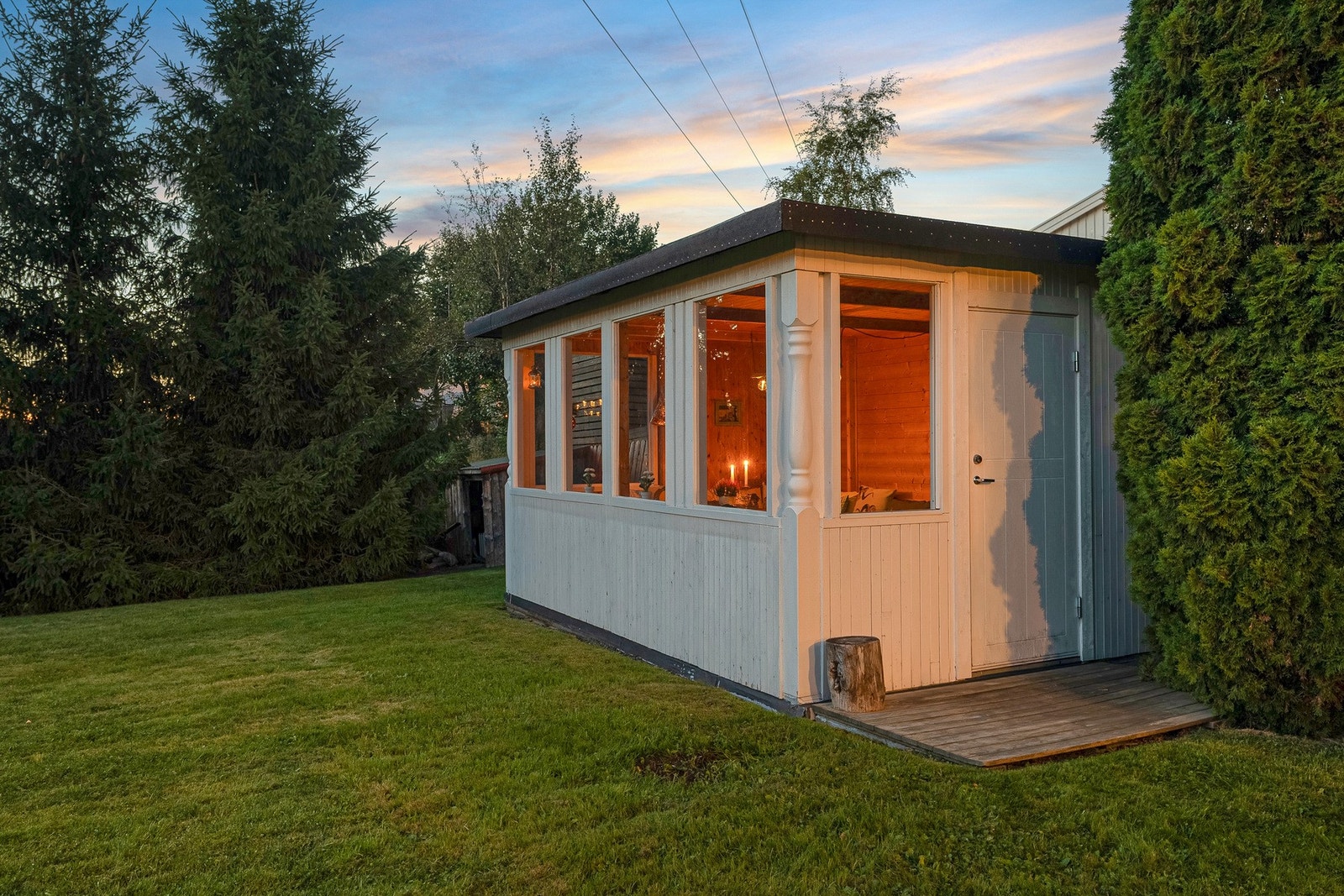 Hagestuen er et perfekt samlingspunkt for store og små. Galleribilde