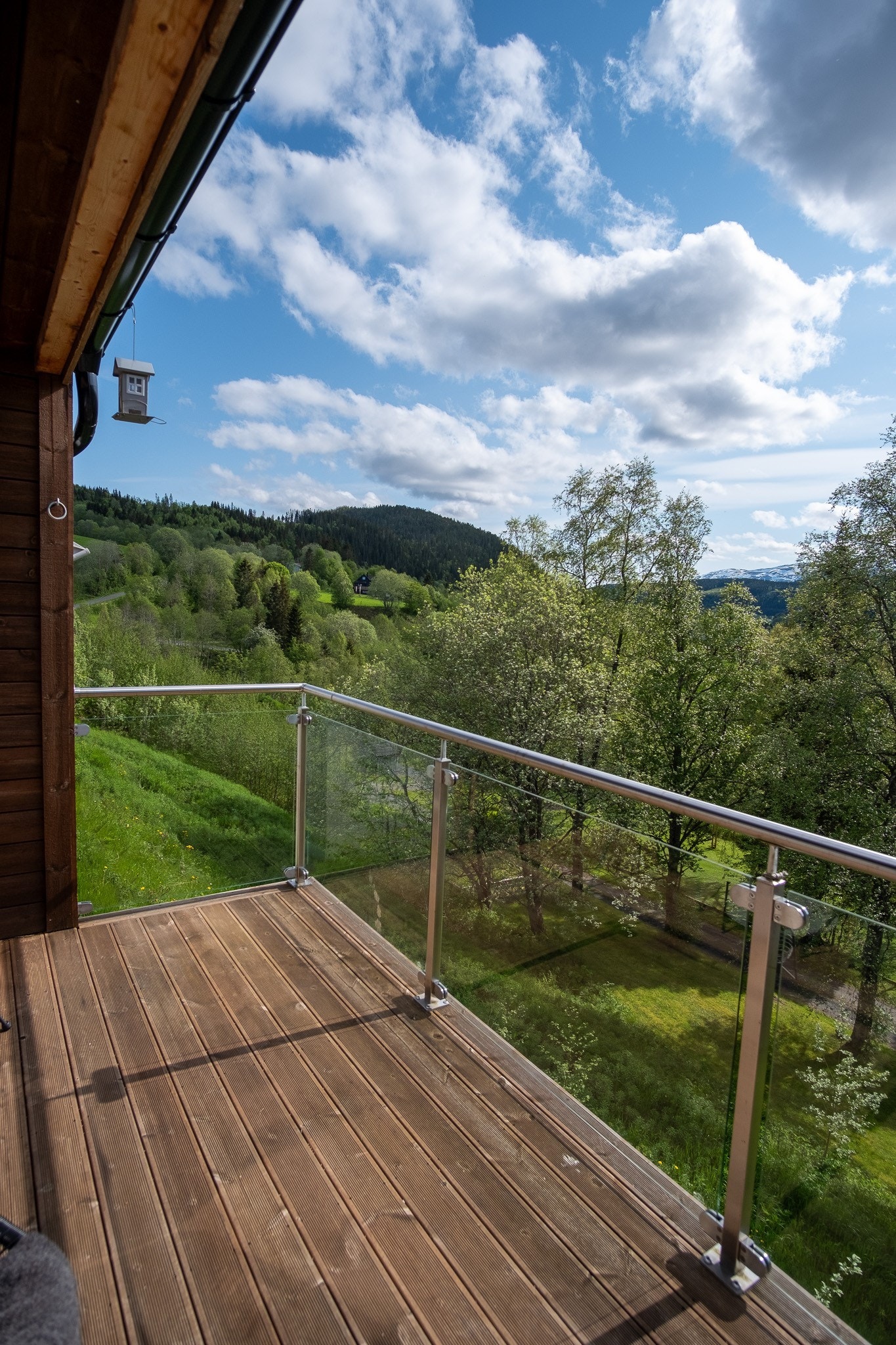 Utsikt mot Skog Galleribilde