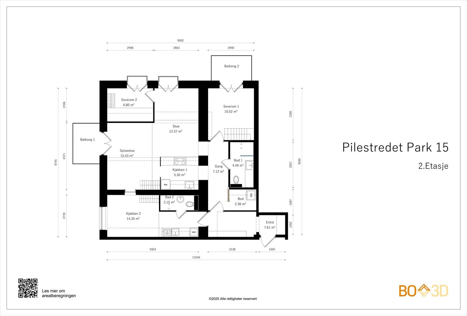Planskisse. Galleribilde