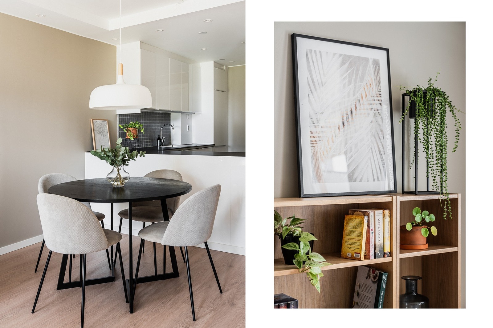 God plass til langbord og middagsgjester. Galleribilde