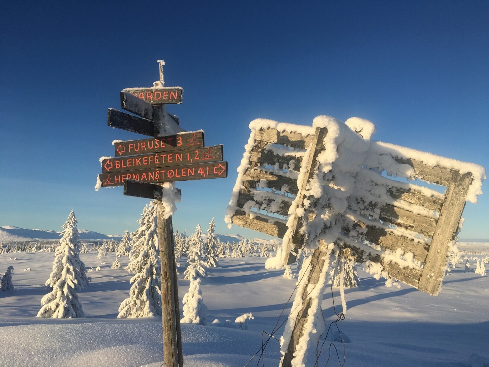 Vinteren byr på mange fine turmål også - fra selgers arkiv Galleribilde