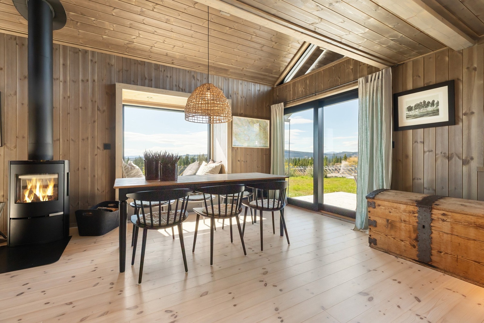 Adkomst ut til terrasse Galleribilde