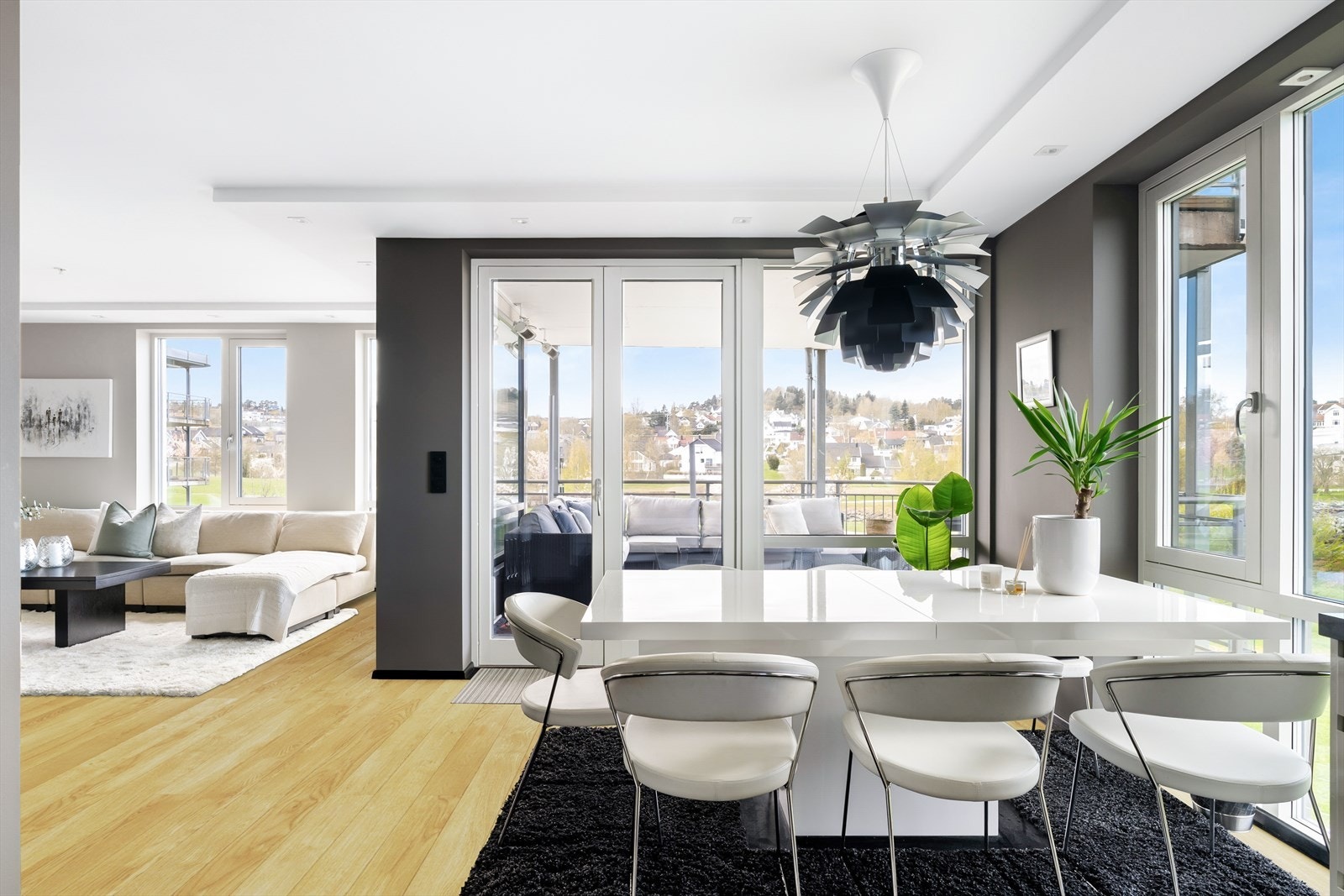 Illustrasjonsbilde med annet gulv (Kan tilpasses og endres etter avtale med selger av leiligheten - ta kontakt med megler) Galleribilde