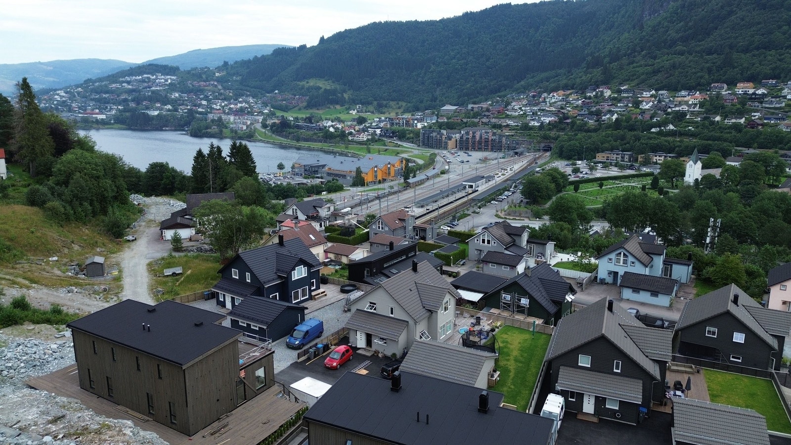 Flott utsikt Galleribilde