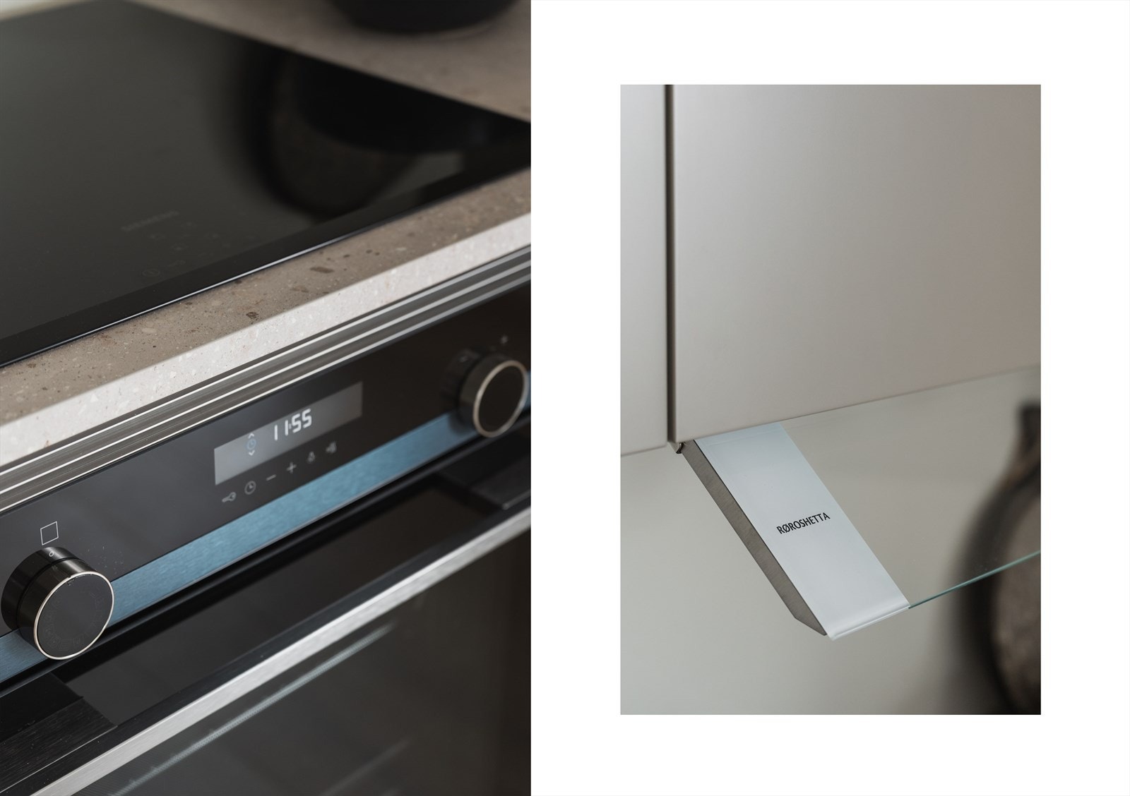 De integrerte hvitevarene fra Siemens sikrer optimal ytelse og stil, og inkluderer induksjonstopp, komfyr med pyrolyse, oppvaskmaskin samt kjøle/- og fryseskap Galleribilde