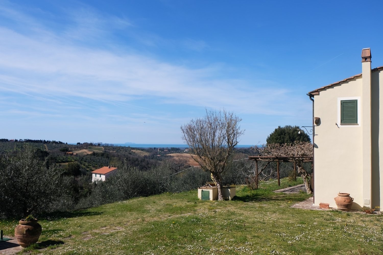 Bolgheri vindistrikt i umiddelbar nærhet. Galleribilde