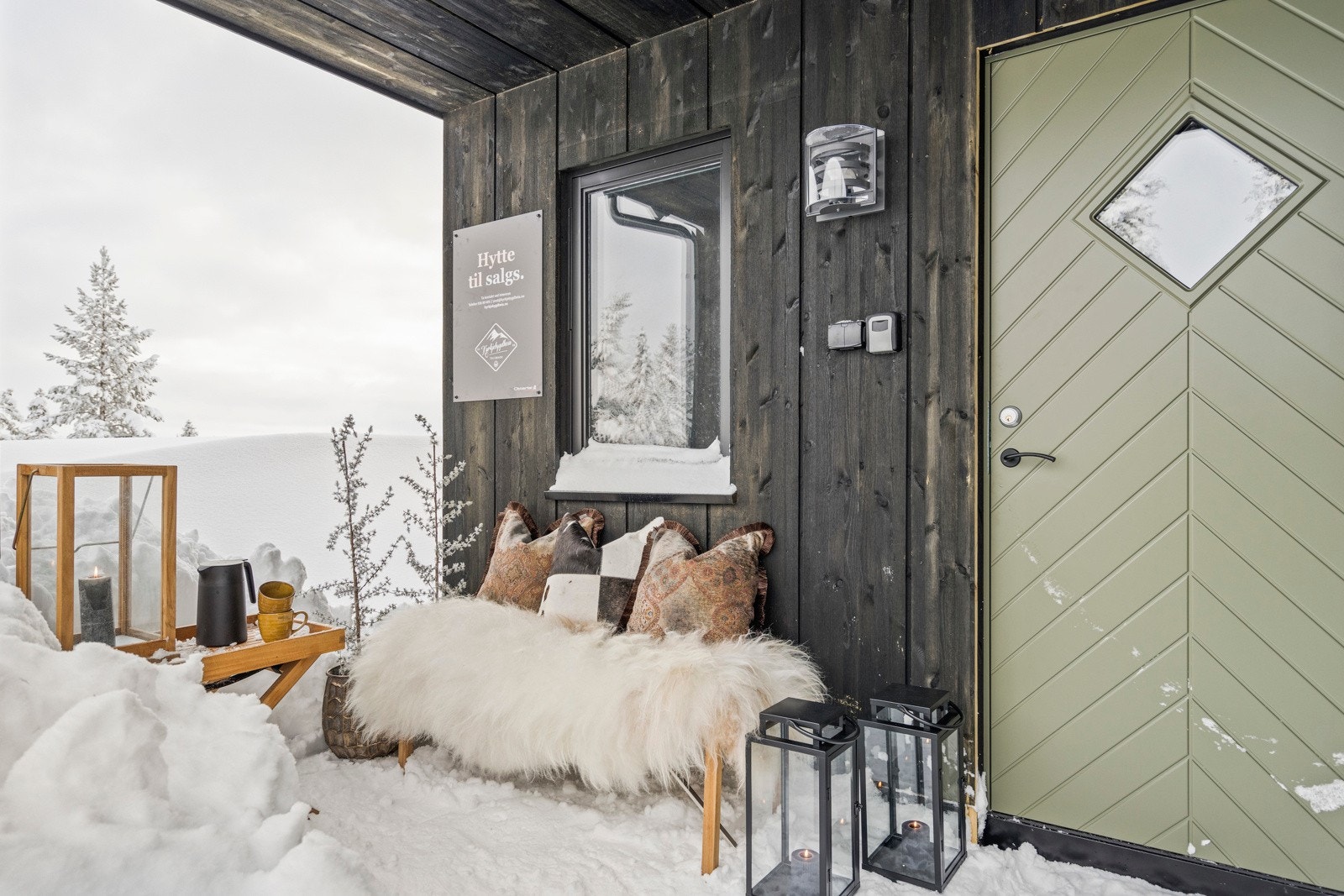 Meget flott inngangsparti. Galleribilde