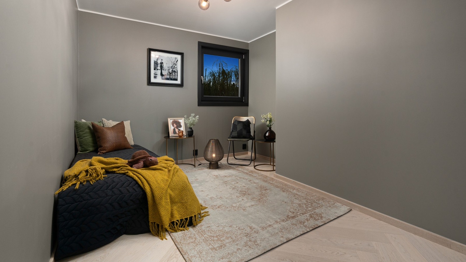 Kan selvsagt også fungere fint som gjesterom eller kontor. Galleribilde