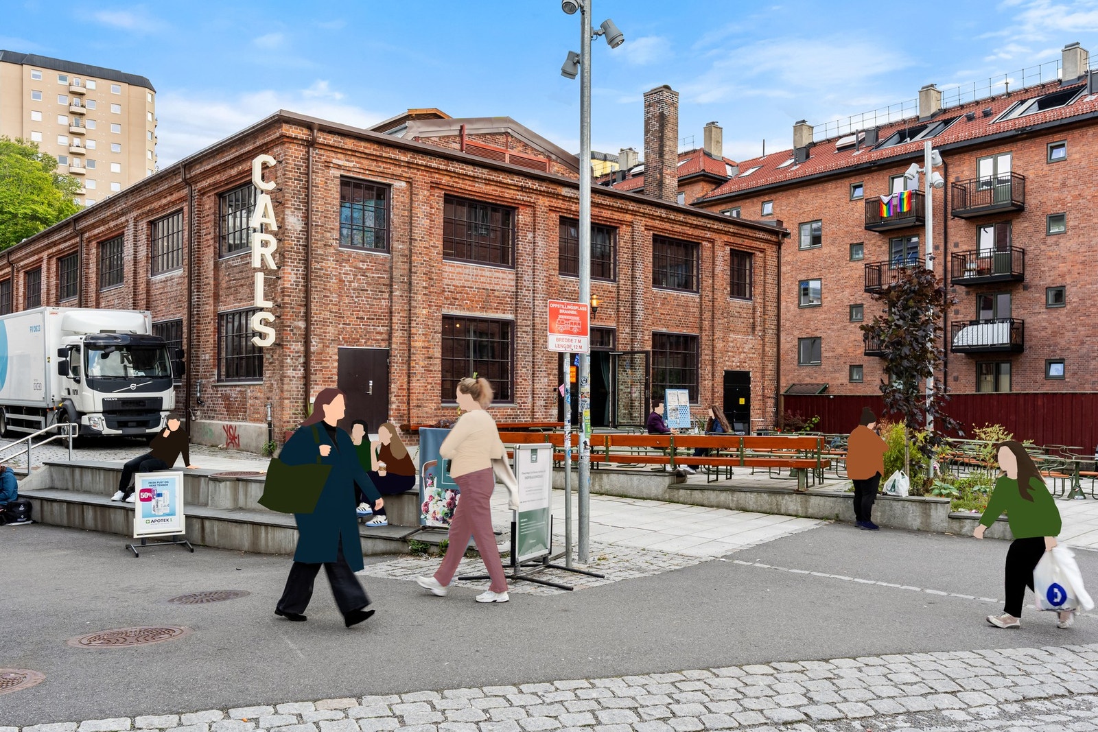 I 2024 åpnet det populære Carls i et renovert fabrikklokale på Carl Berner, med konserter, foredrag, sport, vinsmaking, bruktmarked, kafé, restaurant og egen vinbar. Galleribilde