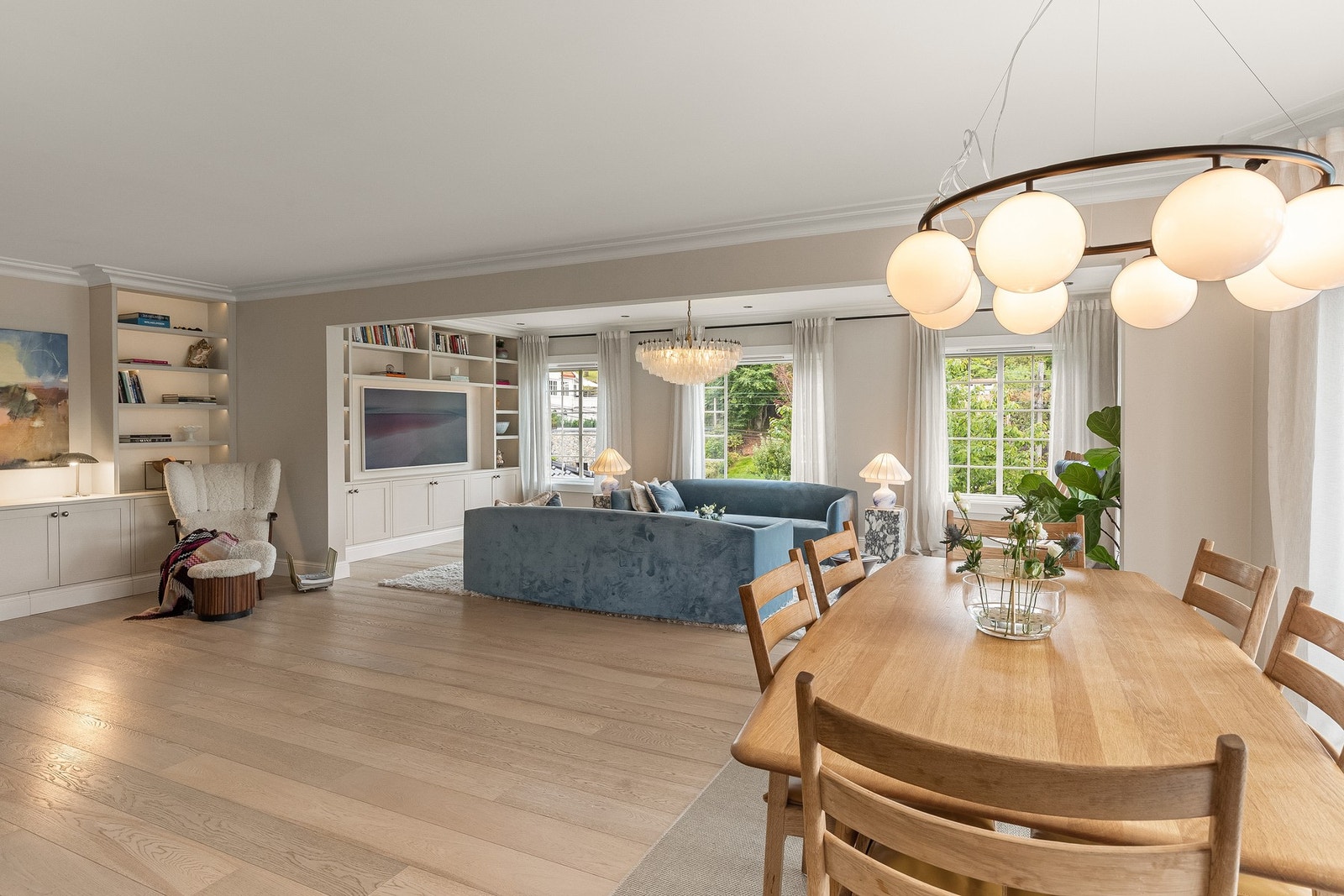 Fra Kyrres vei er det trygg skolevei til Jar barneskole Galleribilde