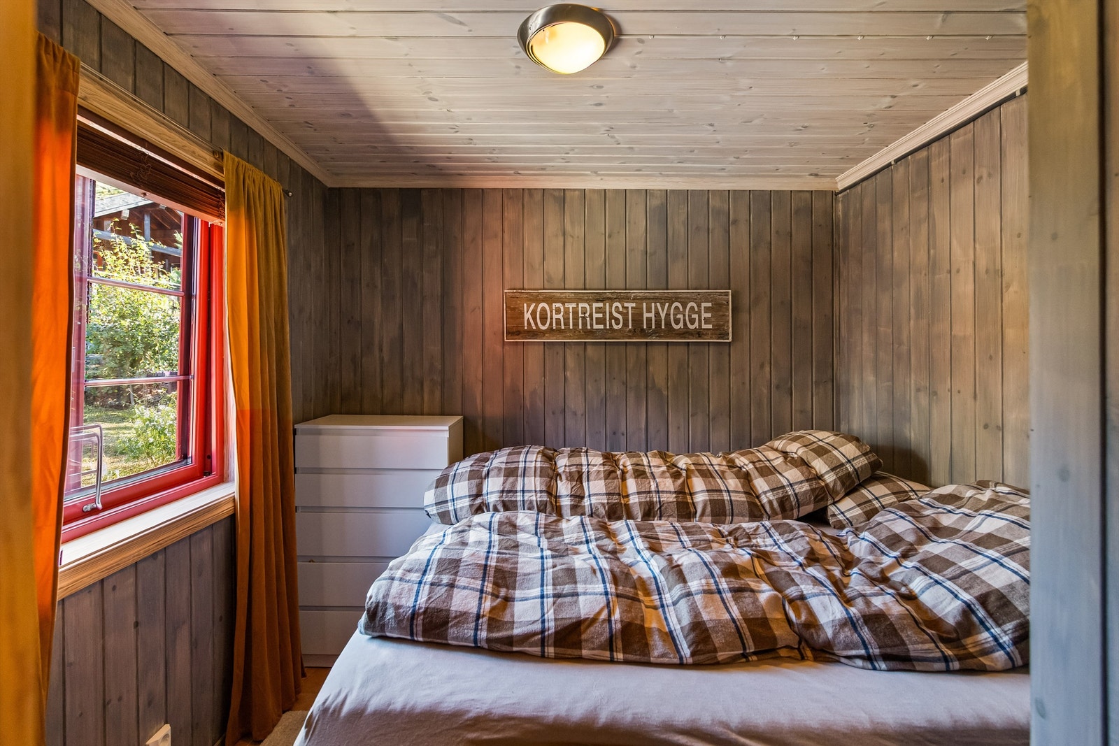 Hovedsoverommet er svalt beliggende Galleribilde