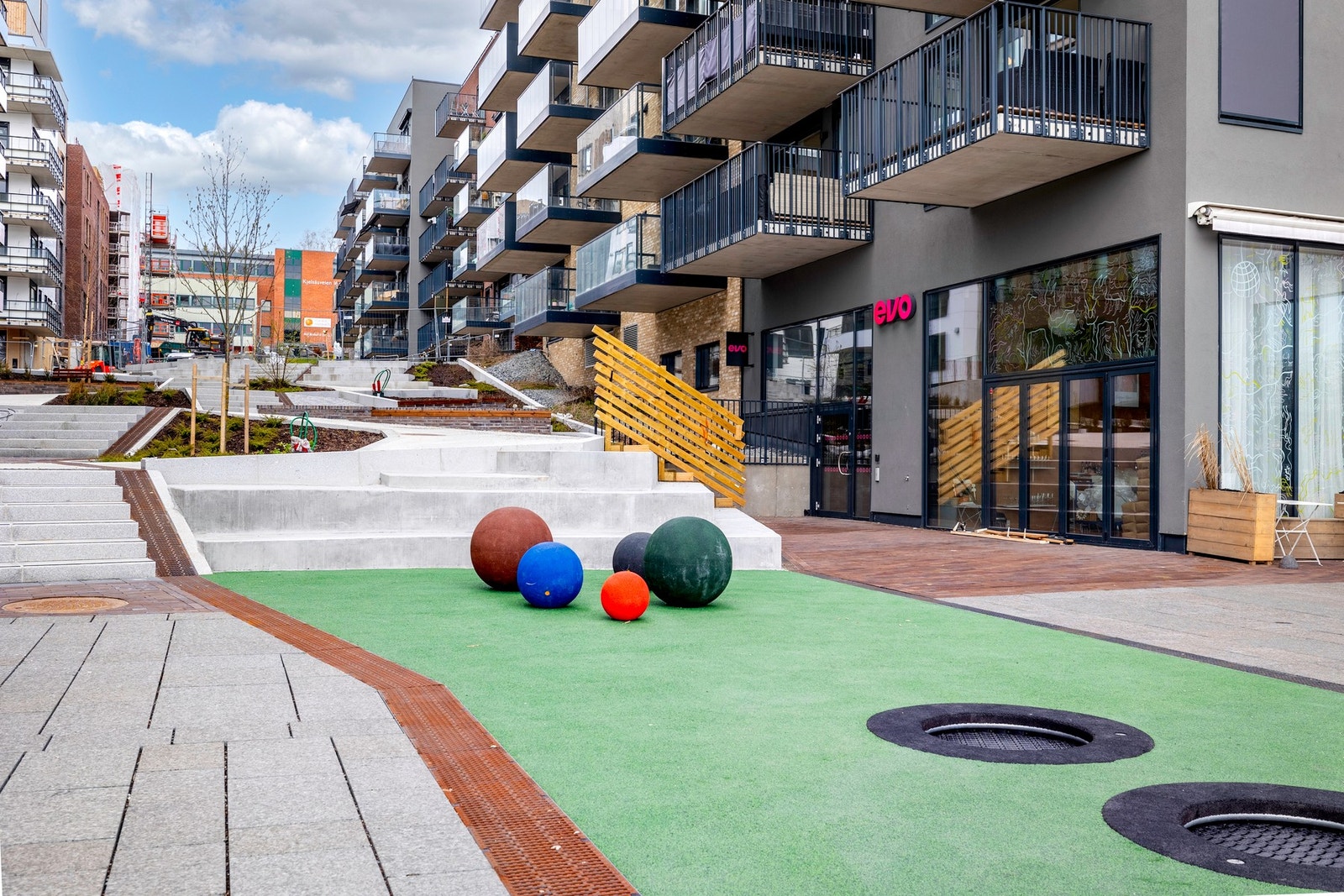 EVO treningssenter ligger i Frysjaparken Galleribilde