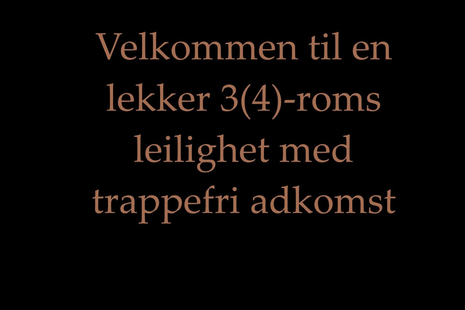 Det er ca. 1 år igjen av nybygg-garantien.
A-konto varmtvann samt vannbåren varme bad/wc, kabel-tv og internett er inkludert i fellesutgiftene. Galleribilde