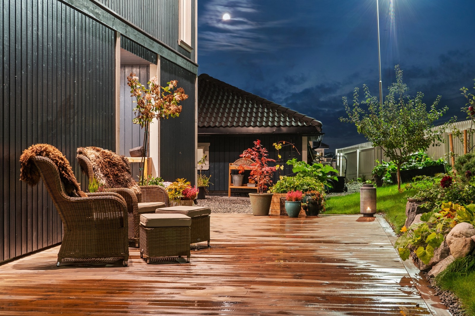 Et perfekt sted å nyte rolige stunder under åpen himmel. Galleribilde
