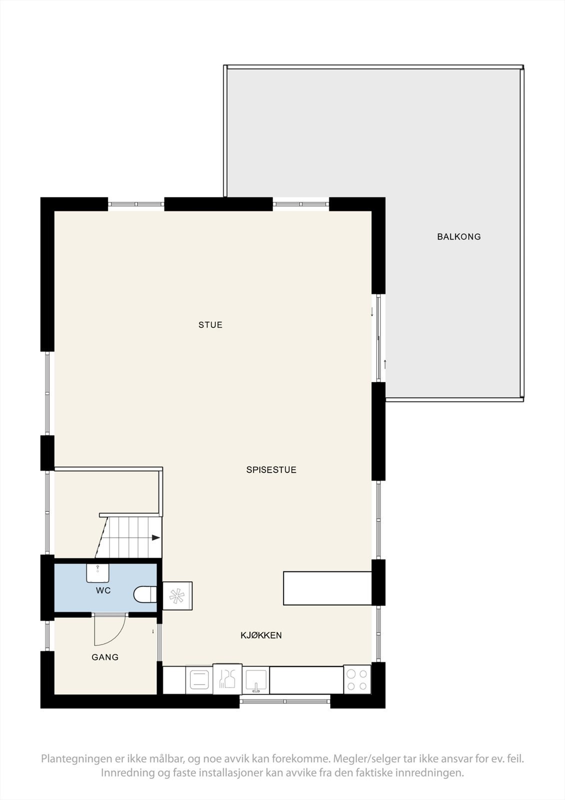 Plantegninger 2. etasje Galleribilde