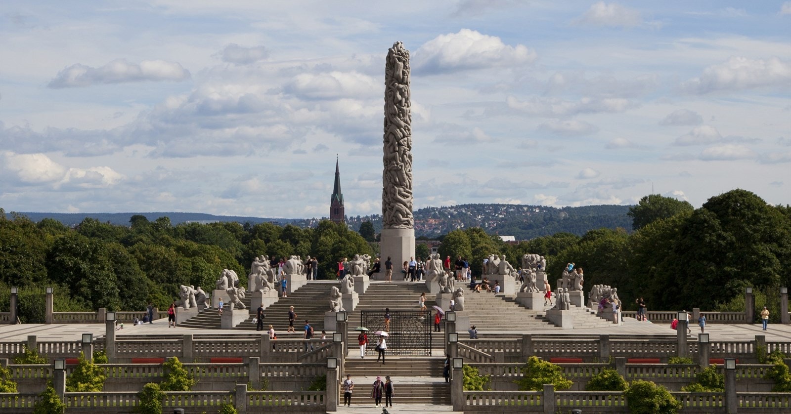 Områdebilde - Vigelandsparken. Galleribilde