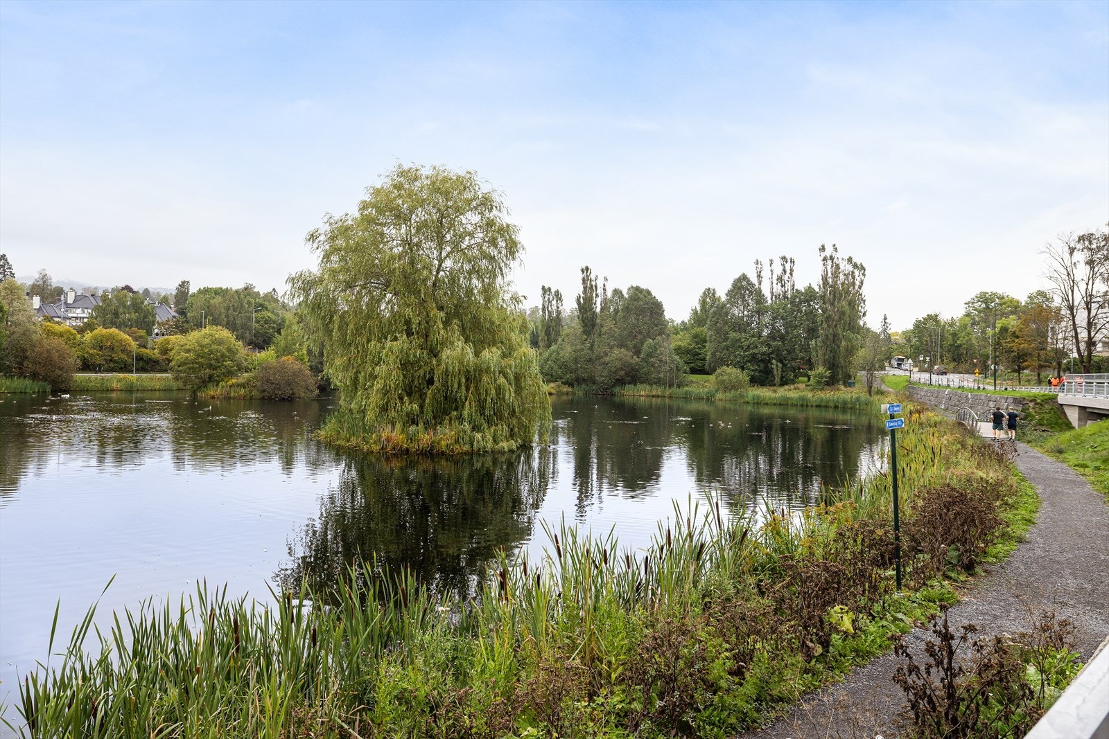 Områdebilde - Smestaddammen. Galleribilde