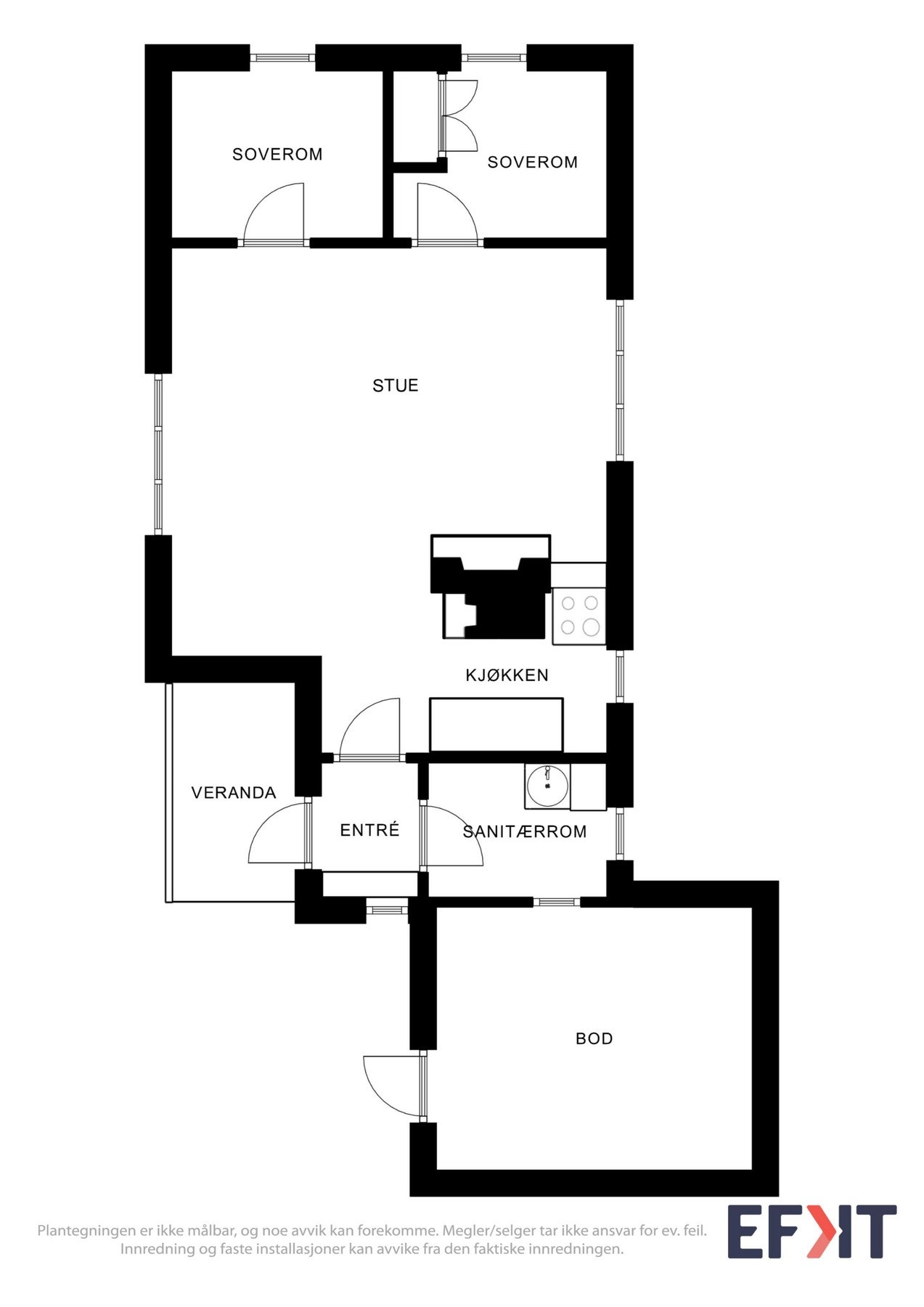 Plantegning. Galleribilde